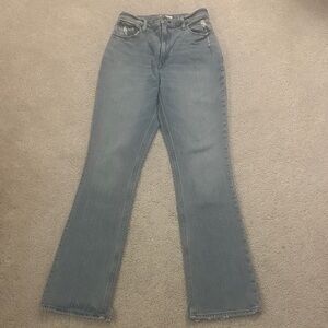 Abercrombie & Fitch Light Blue Flare Jeans